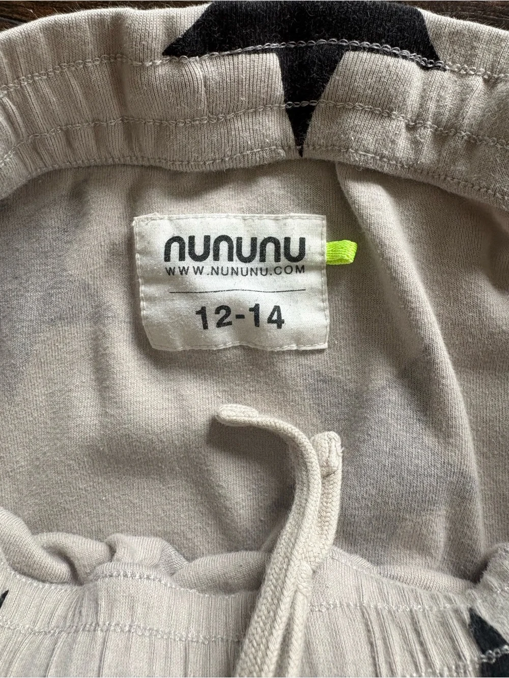 nununu Cream Jogger Pants